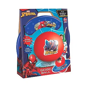 Brinquedo Pula Pula Go Go Ball Homem Aranha