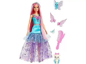 Boneca Barbie Malibu Um Toque De Magia Com Acessórios