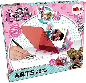 Espelho Mágico Arts Kit Desenho Lol Surprise