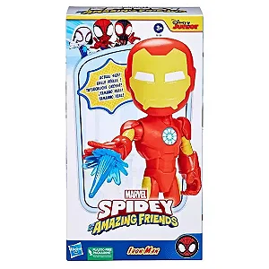 Boneco Marvel Spidey and His Amazing Friends Iron Man