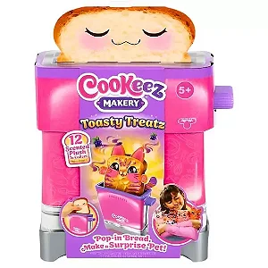 Pelúcia Torradeira Cookeez Makery Toasty Treatz