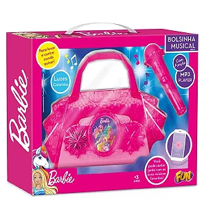 Barbie Bolsinha Musical Rosa Dreamtopia Menina Mp3