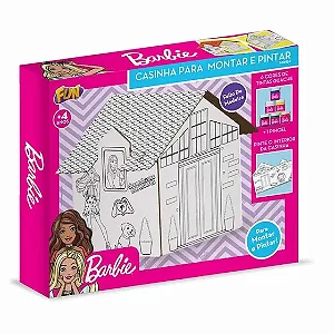 Casinha Para Pintar Da Barbie