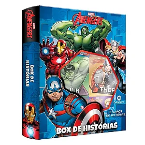 Box de Histórias Vingadores