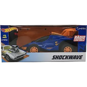 Carrinho Controle Remoto Hot Wheels Veículo Shockwave