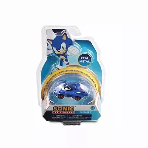 Carrinho Sonic Metal Diecast