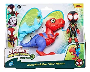 Spidey & Amigos Miles Morales E Spidey Rex