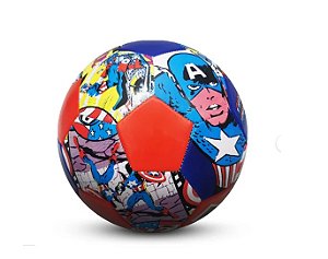 Bola de Futebol Marvel Capitão América Pop Tamanho 04