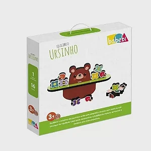 Brinquedo Educativo Equilibre o Ursinho