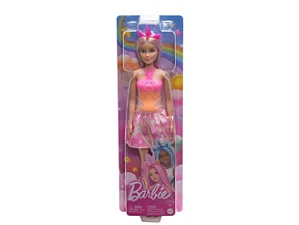Boneca Barbie Fantasia de Unicórnio Saia Rosa