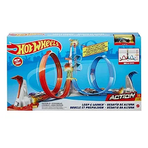 Hot Wheels Pista Action Desafio Da Altura