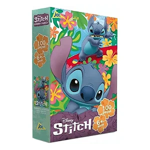 Quebra-Cabeça Disney Stitch 100 Peças