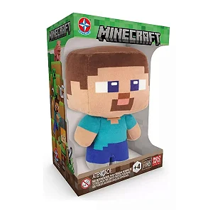 Pelúcia Steve Minecraft