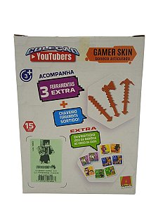 Boneco Cadres 15cm com Chaveiro Surpresa e Jogo da Memória