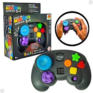 Jogo de Memória Joystick 2 em 1