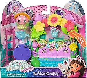 Playset Varanda Gabby's Dollhouse com Figura e Surpresa