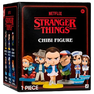 Caixa Surpresa Stranger Things Chibi 5cm Colecionável