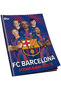 Álbum de Figurinhas Barcelona oficial 2025/26