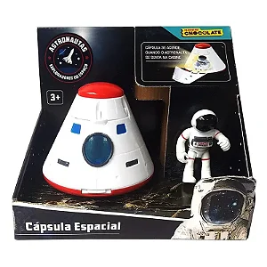 Cápsula Espacial com Astronauta Brinquedo