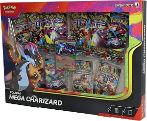 Box Pokémon Coleção Mega Charizard