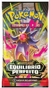 Carta Pokémon TCG Mega Evolução 3 Equilibrio Perfeito - Blister Unitário