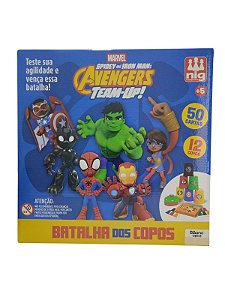 Jogo Batalha dos copos Avengers
