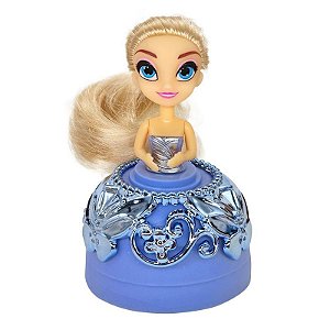 Porta Perfume com Boneca Mini