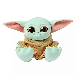 Pelúcia Disney Star Wars Grogu Big Feet 30cm