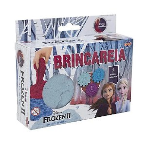 Areia de modelar Brincareia Frozen 2 na caixa