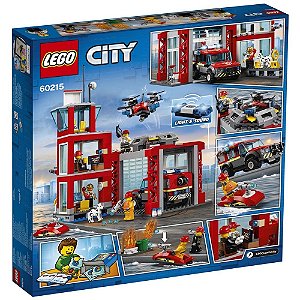 Lego City quartel dos Bombeiros