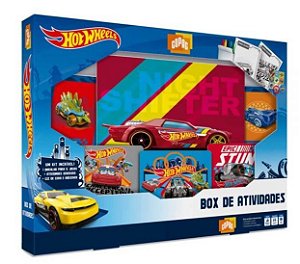 Box De Atividades Hot Wheels