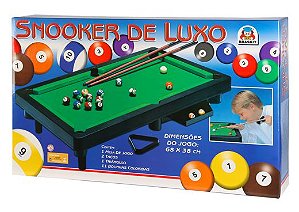 Jogo Snooker de Luxo