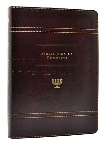 BÍBLIA JUDAICA COMPLETA - ONETONE MARRON