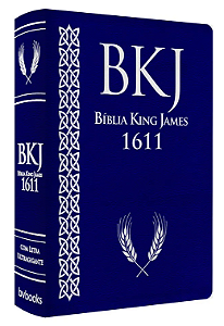 Bíblia King James Ultragigante - Azul