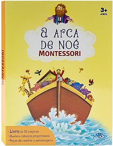 Arca de Noé: Montessori Bíblico (Livro - jogo)