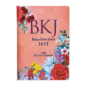Bíblia King James Fiel 1611 com Estudo Holman - Feminina - 6° Edição