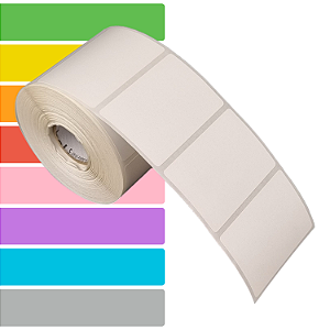 Etiqueta adesiva 60x40mm 6x4cm BOPP p/ congelados p/ Zebra Argox Elgin - Rolo c/ 698 (30m)