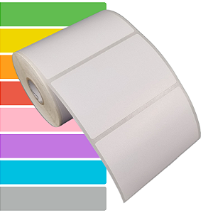 Etiqueta adesiva 95x60mm 9,5x6cm BOPP p/ congelados p/ Zebra Argox Elgin - Rolo c/ 476 (30m)