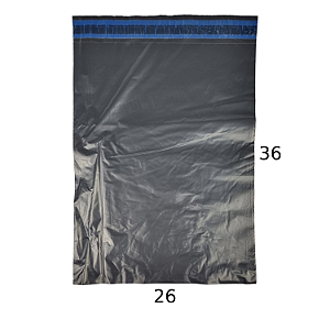 Envelope plástico 26cm x 36cm de segurança para envio e-commerce marketplace - 250 unidades
