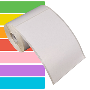 Etiqueta adesiva 100x150mm 10x15cm Térmica (impressão sem ribbon) p/ impressora térmica direta Rolo c/ 30m