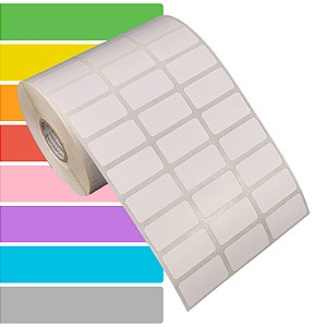 Etiqueta adesiva 30x15mm 3x1,5cm (3 colunas) Térmica (impressão sem ribbon) impressora térmica direta Rolo 30m