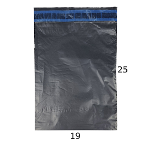 Envelope plástico 19cm x 25cm de segurança para envio e-commerce marketplace - 250 unidades