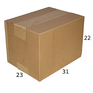 Caixa de papelão CX24 - 31 x 23 x 22 cm (25 unidades)