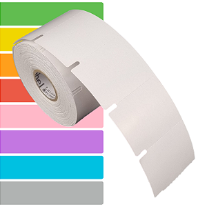 Etiqueta Gôndola 50x40mm 5x4cm Couche cartão Gap lateral p/ Zebra Argox Elgin - Rolo c/ 750 (30m)