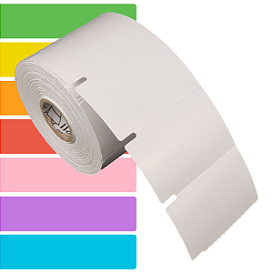 Etiqueta Gôndola adesiva 60x40mm 6x4cm Térmica Gap lateral (impressão sem ribbon) - Rolo c/ 750 (30m)