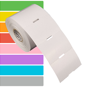 Etiqueta Gôndola adesiva 60x40mm 6x4cm Couche Gap central p/ Zebra Elgin - Rolo c/ 750 (30m)