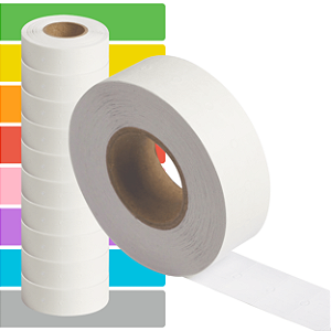 Etiqueta refil Etiquetadora Torres Biônica (18x12mm) - 10 rolos com 1000