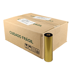 Ribbon 110x91 Misto Mastercorp K115 Externo 1/2 pol para Zebra Argox Elgin - Caixa com 48 unidades