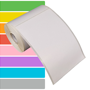 Etiqueta adesiva 100x150mm 10x15cm Couche REMOVÍVEL p/ Zebra Argox Elgin - Rolo c/ 200 (30m)