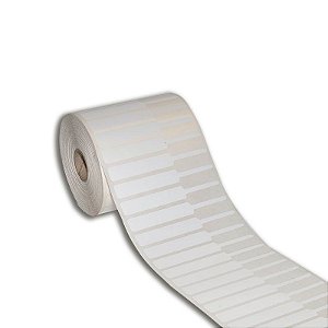 Etiqueta de jóias 95x12mm (alça direita) Térmica adesiva (não precisa de ribbon) para impressora térmica direta - Rolo com 2000 (30m)